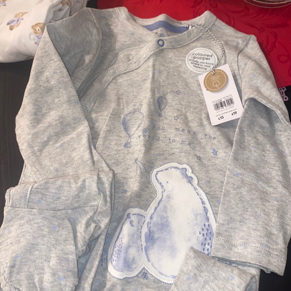 Baby sleep suit new 12-18 months from mother care x